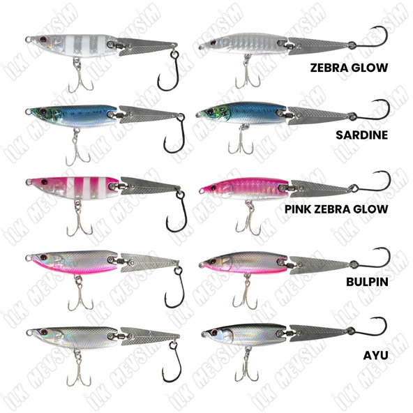 Ryuji Metal Jack 9cm 20gr Jig Yem - Resim 2