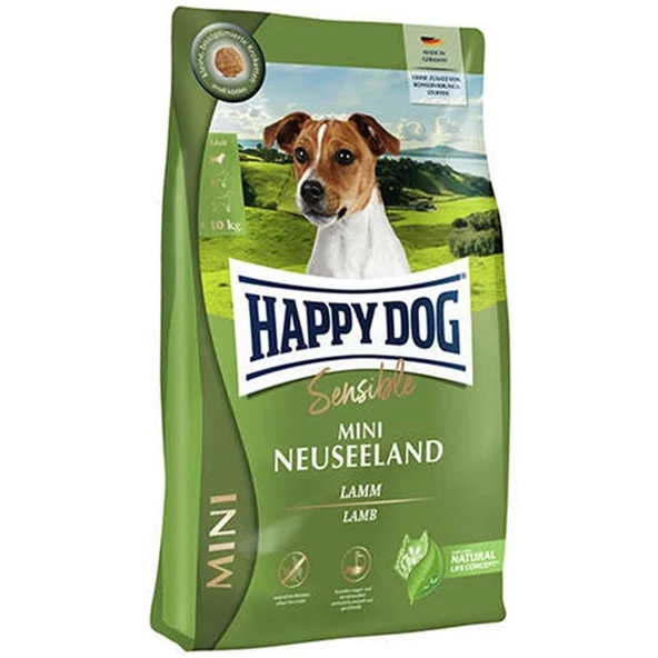 Happy Dog Mini Irk Neuseeland Kuzu Etli Kuru Köpek Maması  4 Kg ürün görseli 1