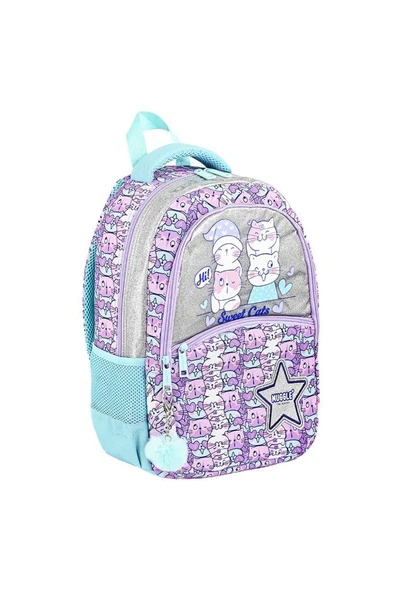 MUGGLE MU-9063 MEOW KOLEKSIYONU ILKOKUL CANTASI ürün görseli 1