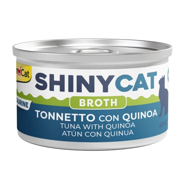 Gimcat Shinycat Sos İçinde Kinoalı Ton Balığı Kedi Konserve Maması 70 Gr ürün görseli 1