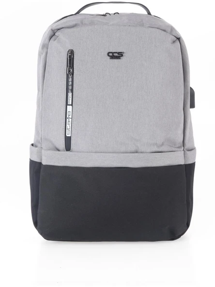 Ççs 51480 Ergonomik Açık Gri Sırt Çantası ürün görseli 1