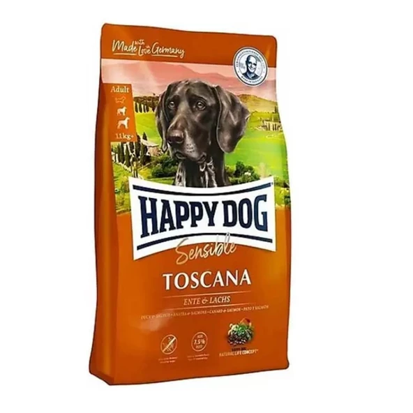 Happy Dog Ördek ve Somonlu Yetişkin Orta Irk Köpek Maması 12.5 Kg ürün görseli 1