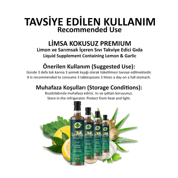 Premium Limsa (Kokusuz) 500 ml - Resim 4