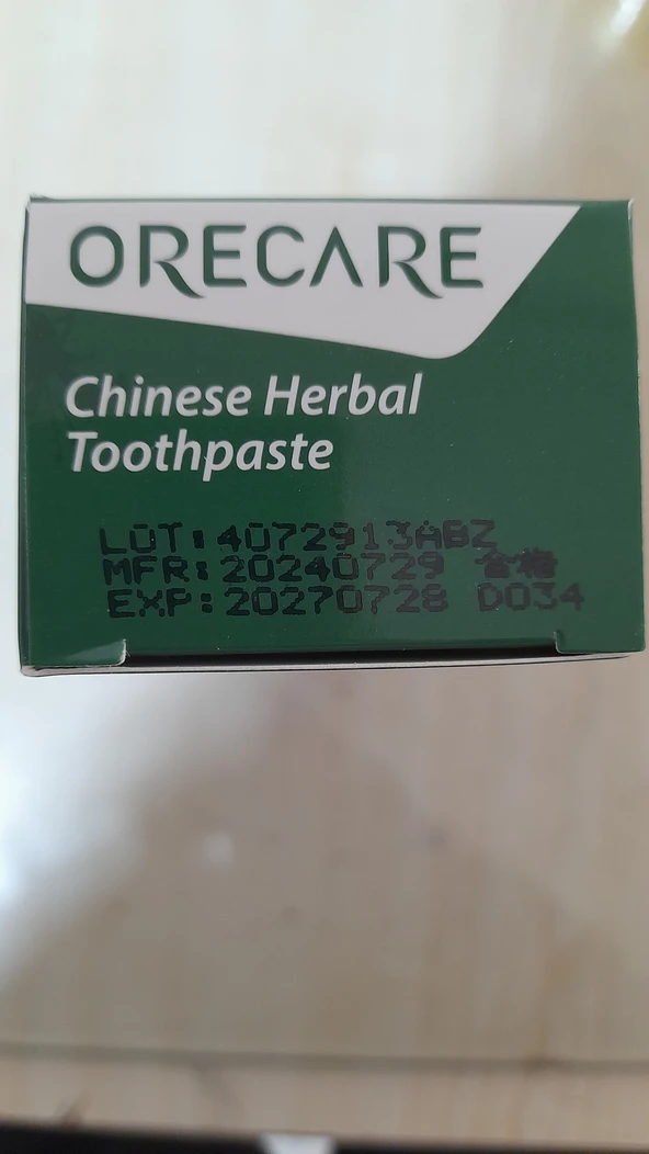 ORECARE Tiens  - Bitkisel Diş Macunu 135g - Resim 4