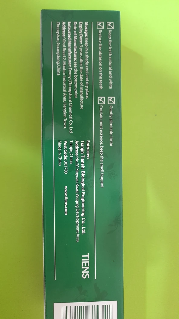 ORECARE Tiens  - Bitkisel Diş Macunu 135g - Resim 3
