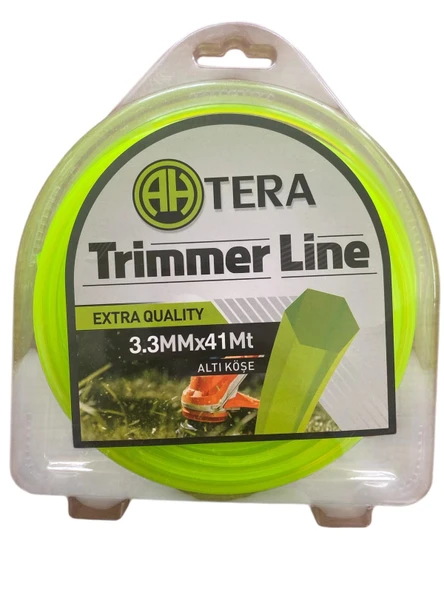 Tarımcı Tera 3,3 mm 6 Köşe Motorlu Tırpan Misinası 41 mm ürün görseli 1