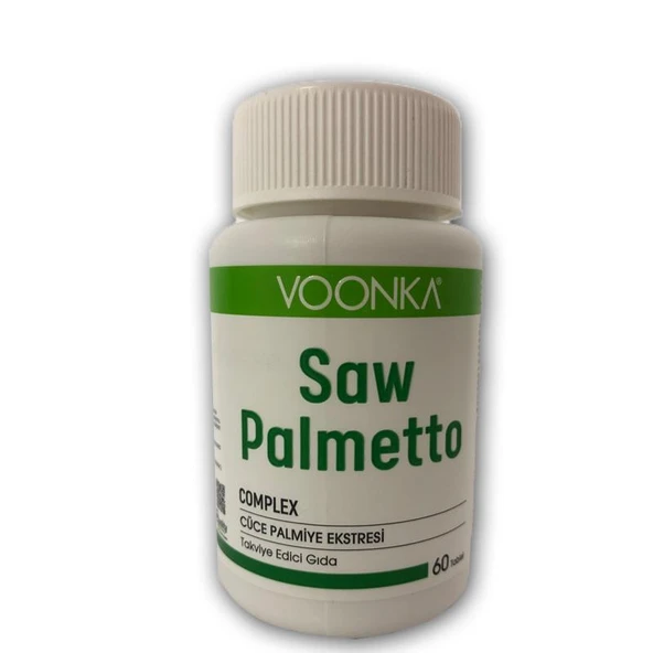 Voonka Saw Palmetto 60 Tablet ürün görseli 1