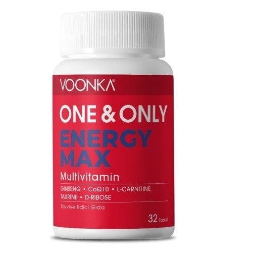 Voonka One Only Energy Max MultiVitamin 30 Tablet ürün görseli 1
