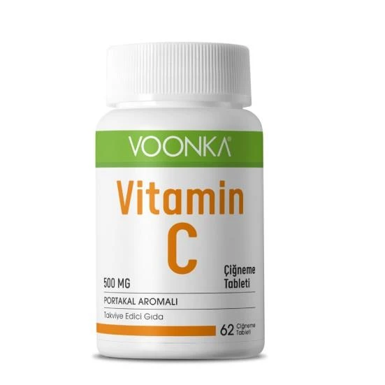 Voonka Vitamin C Çiğneme 60 Tablet ürün görseli 1