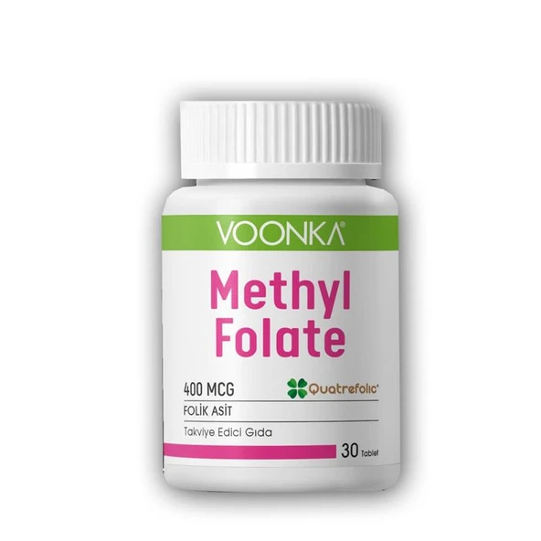 Voonka Methyl Folate 30 Tablet ürün görseli 1