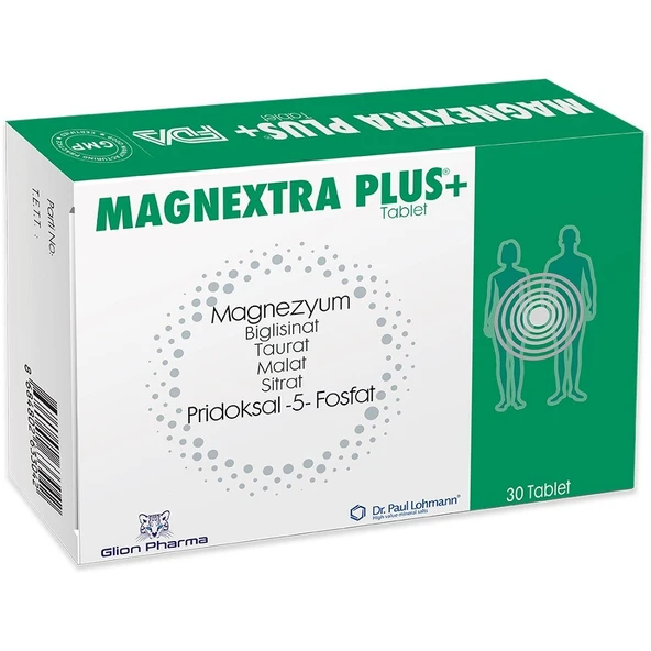 Magnextra Plus 30 Tablet ürün görseli 1