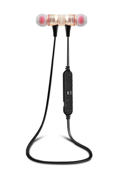 Mıknatıslı Kablosuz Bluetooth Kulaklık A920BL - Gold ürün görseli 1