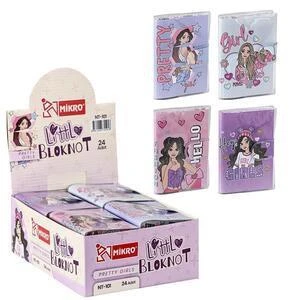MIKRO NT-101-24 PRETTY GIRLS NOT DEFTERI ürün görseli 1