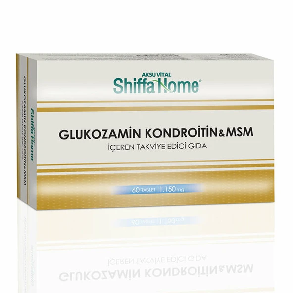 SHF GLUCOSAMİNE MSM 60 TABLET ürün görseli 1