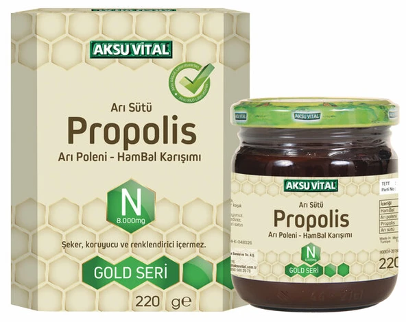 AKS VİTAL PROPOLİS N(8.000MG) 220 GR ürün görseli 1