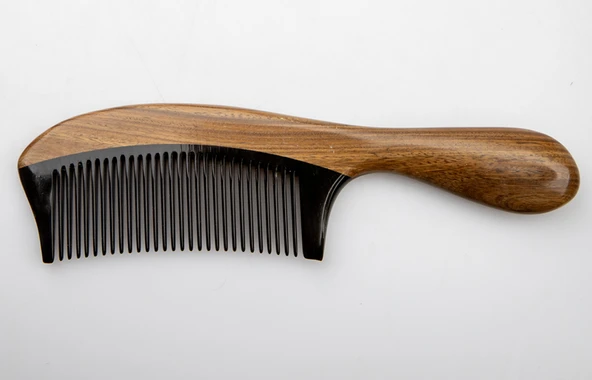 PELESENK AĞACI AHŞAP TARAK SAPLI 20 CM ürün görseli 1