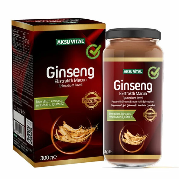 AKS GİNSENG EKSTLI MACUN 300 GR ürün görseli 1
