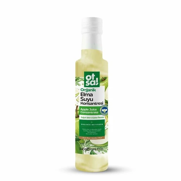 OTSA ORGANİK ELMA SUYU KONSANTRESİ 340 G ürün görseli 1