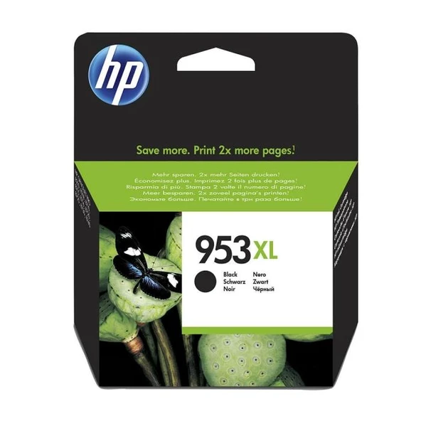 HP L0S70AE (953XL) SIYAH YUKSEK KAPASITELI MUREKKEP KARTUSU 2.000 SAYFA ürün görseli 1