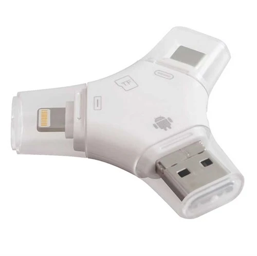 Android ve iPhone için Hafıza Kartı Okuyucu USB-C'den Micro SD Kart Adaptörüne Çok Fonksiyonlu ürün görseli 1