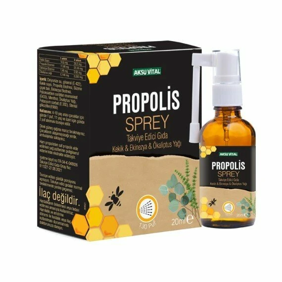 AKS PROPOLİSLİ BOĞAZ SPREYİ 20ML ürün görseli 1