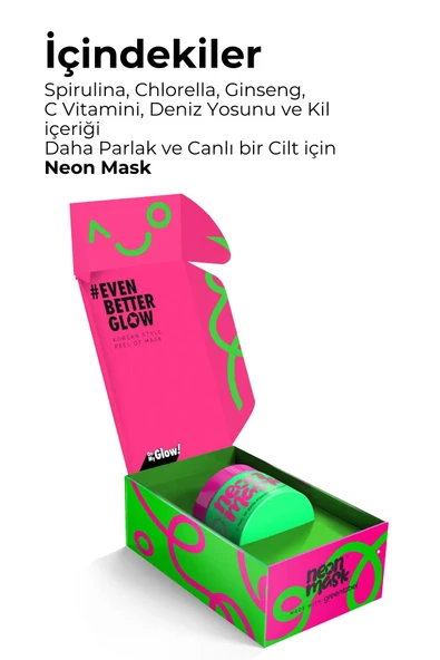 GREEN LABEL NEON MASK 100 ML ürün görseli 1