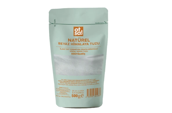 OTSA HİMALAYA TUZU BEYAZ TOZ 500G ürün görseli 1