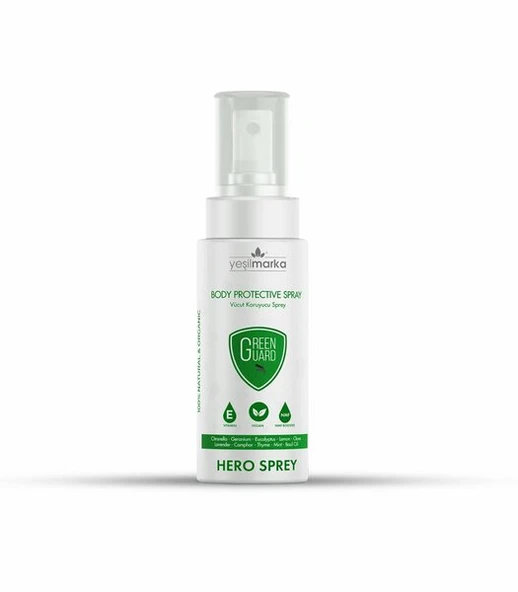 YEŞİL MARKA VÜCUT KORUYUCU (SİNEK KOVUCU) SPREY 100 ML ürün görseli 1