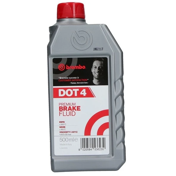 Brembo Dot 4 Fren Hidroliği 500ml ürün görseli 1