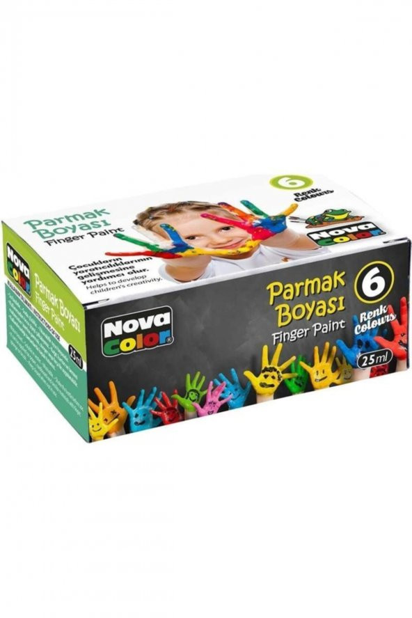 Parmak Boyası 6 Lı Nc-138 ürün görseli 1