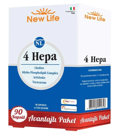 NewLife 4 Hepa 90 Kapsül ürün görseli 1