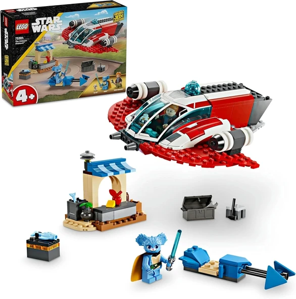 LEGO Star Wars: Young Jedi Adventures Crimson Firehawk™ 75384, 4 Yaş ve Üzeri Star Wars Sevenler için Yaratıcı Oyuncak Y ürün görseli 1