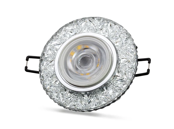 NOAS YL65 1677 Hektor Led Çerçeveli 4000K Kristal Cam Spot Kasa ürün görseli 1