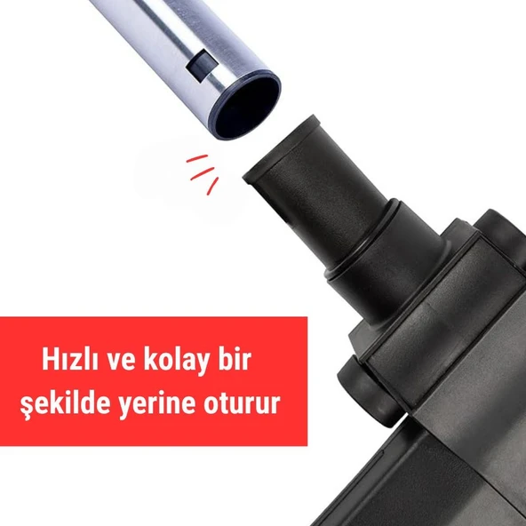 Philips Power Pro Compact Paslanmaz Çelik Teleskopik Süpürge Borusu - Resim 7