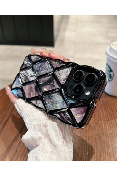 Iphone 15 Pro Uyumlu Baklalı Desenli Kılıf ürün görseli 1