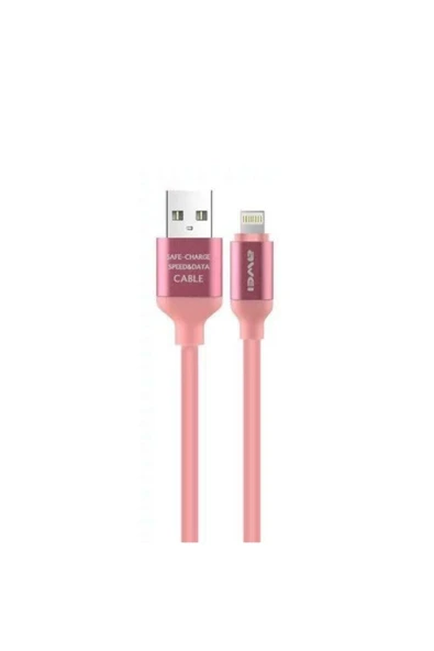 Cl-80 Lightning 1 Metre Hızlı Şarj Ve Data Kablo - Pembe ürün görseli 1