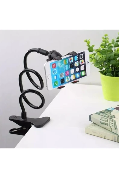 Masaüstü Akrobat Telefon Ve Tablet Tutucu Stand Ultra Dayanıklı Oynar Başlıklı ürün görseli 1