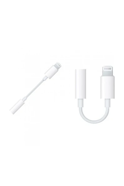 Iphone 7 8 X Plus Uyumlu Kulaklık Çevirici Lightning Aux Dönüştürücü ürün görseli 1
