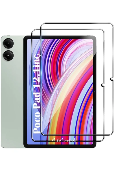 Poco Pad 12.1 inç Ekran Koruyucu Şeffaf Cam Nano Esnek Kırılmaz Ekran Camı Tam Uyumlu 2024 ürün görseli 1
