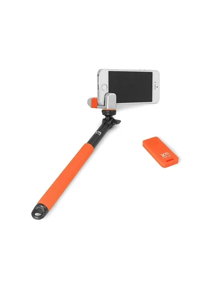 Xs Xsories Me-shot Deluxe Bluetooth Monopod Selfie Çubuğu Turuncu ürün görseli 1