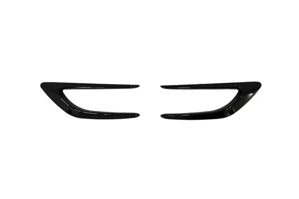 Universal Çamurluk Hava Deliği Sport V2 Piano Black ABS 2 Parça ürün görseli 1