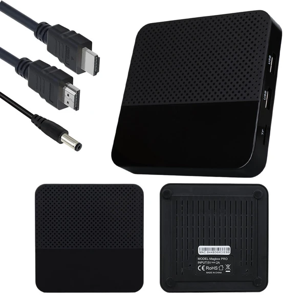 MAGBOX MAGROID PRO H616 4+64 2.4G+5G ANDROID BOX (ANDROID 12) - Resim 3