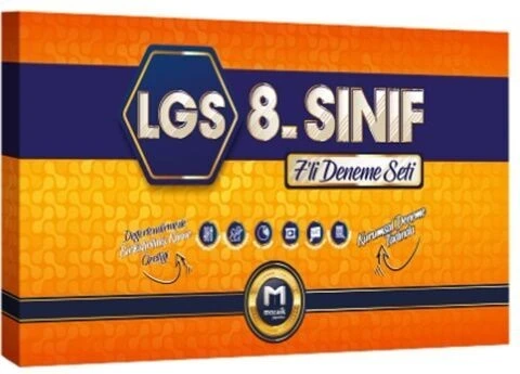 8. Sınıf Mozaik 7 li Deneme Seti Mozaik Yayınları ürün görseli 1
