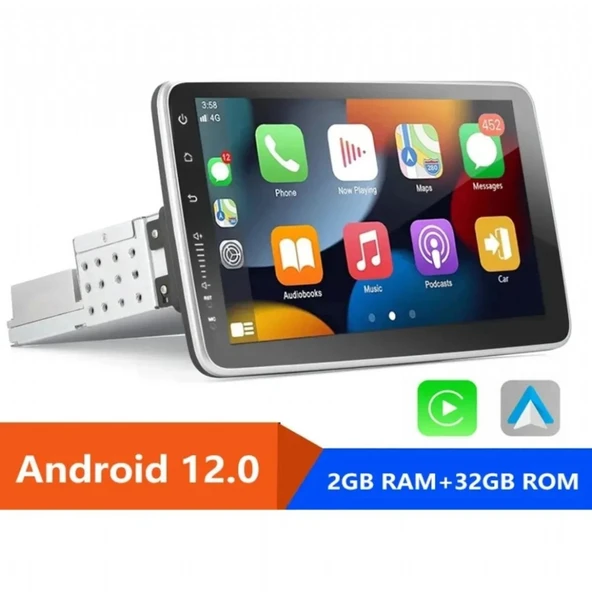 UNİVERSAL 360 DERECE DÖNEN MULTİMEDYA TEYP 10.1İNÇ 2 32 - Resim 2