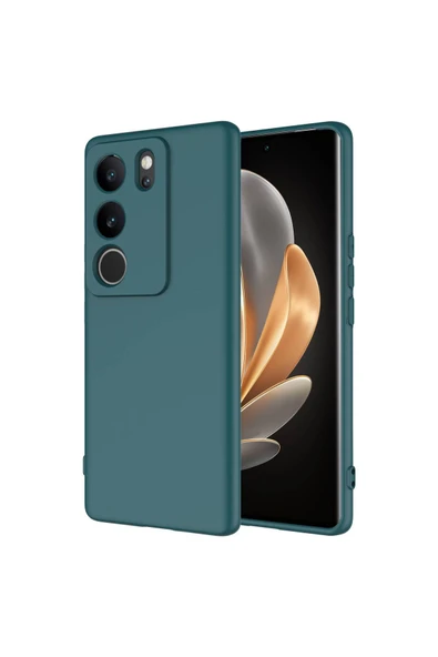 Vivo V29 5G Kılıf Kadife İç Yüzey Yumuşak Dokulu Kamera Korumalı Kapak (MARA) ürün görseli 1