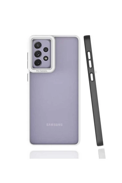 Samsung Galaxy A73 Kapak Mat Yüzeyli Kamera Korumalı Renkli Silikon Kılıf (MİMA) ürün görseli 1