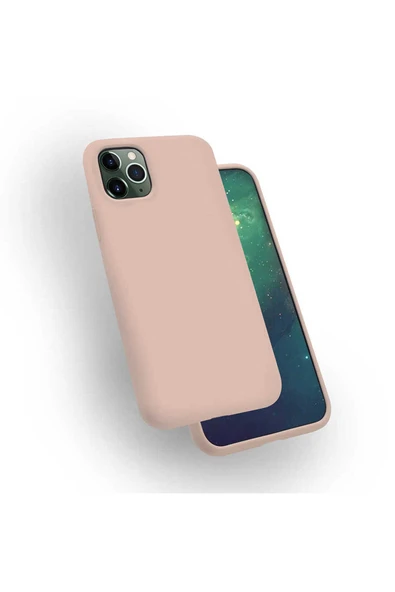 Iphone 11 Pro Max Kılıf Lansman Dokulu Kadife Iç Yüzey Yüksek Kalite Yumuşak Kapak (SİLK) ürün görseli 1