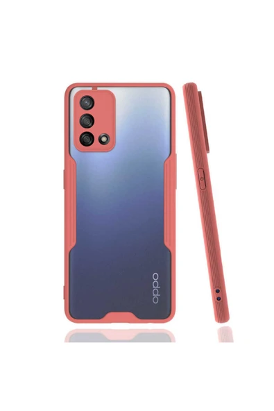 Oppo A74 4g Kılıf Kamera Korumalı Ultra Ince Buzlu Mat Renkli Silikon Kapak(parfe) ürün görseli 1