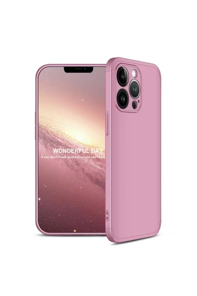 Iphone 13 Pro Max Kılıf 360 Tam Koruma Ön Ve Arka Sert Mika Kapak Ays Gkk Kapak ürün görseli 1