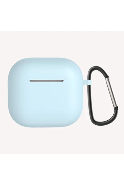 Air-pods 4 Heptekiletişim Standart Silikon Kılıf-mavi Açık ürün görseli 1